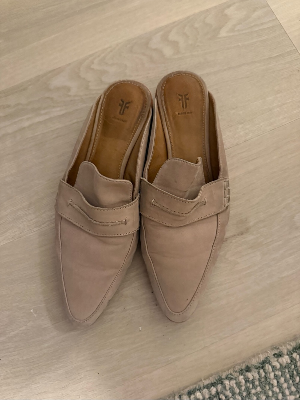 Frye Leather Mules